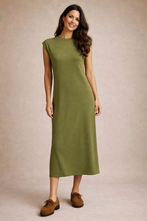 VESTIDO MIDI GOLA ALTA2